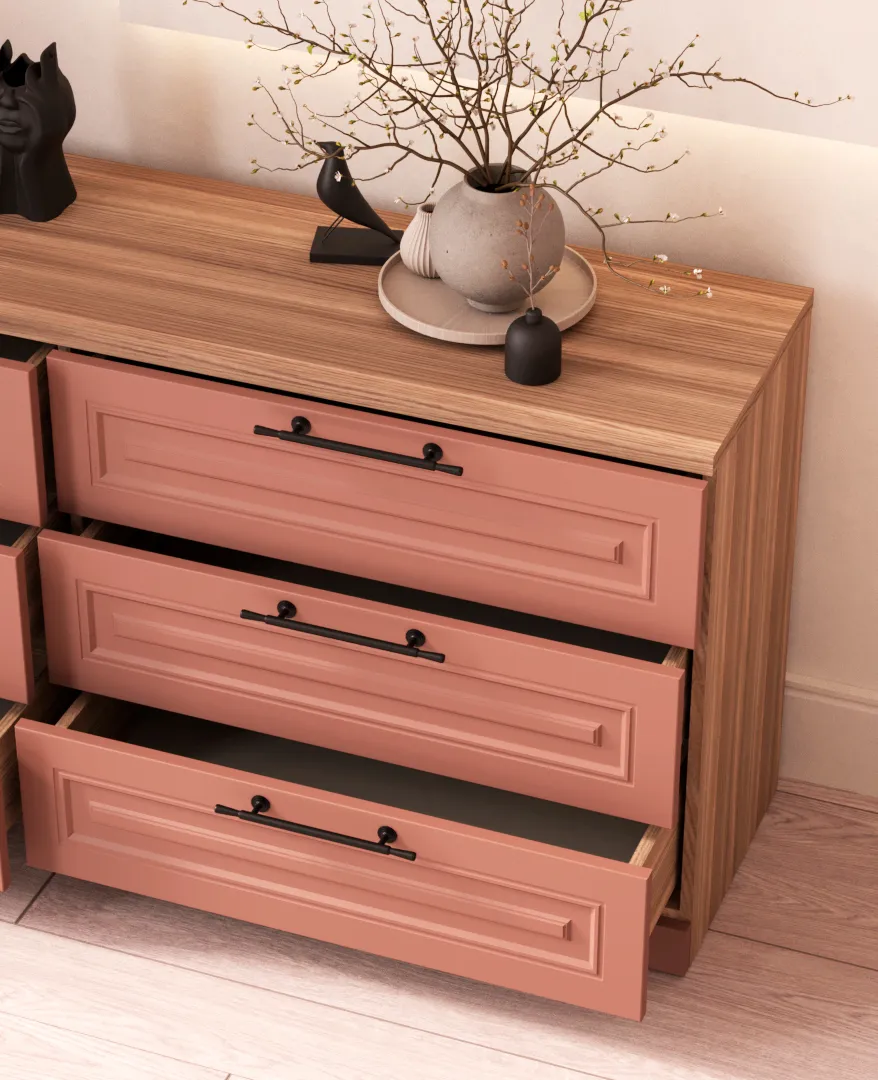 Комод с ящиками узкий A706.40