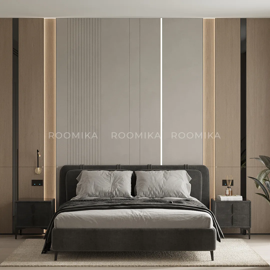 Кровать двуспальная мягкая STANLEY, 160x200