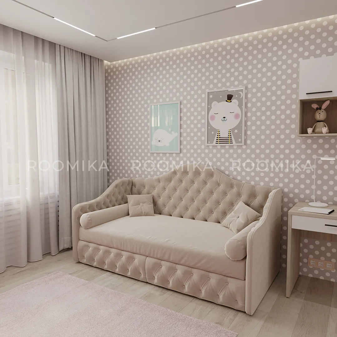 Кровать односпальная мягкая МОНИКА 3