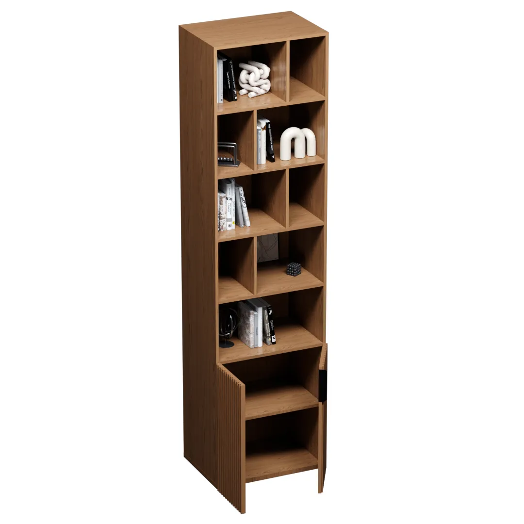 Стеллаж, фасады натуральный шпон L2228.44