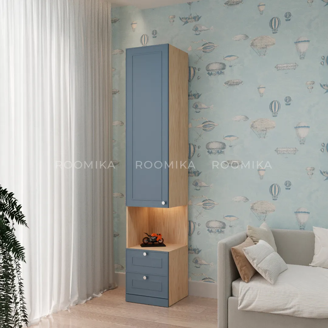 Шкаф для спальни с нишей с подсветкой A221.40