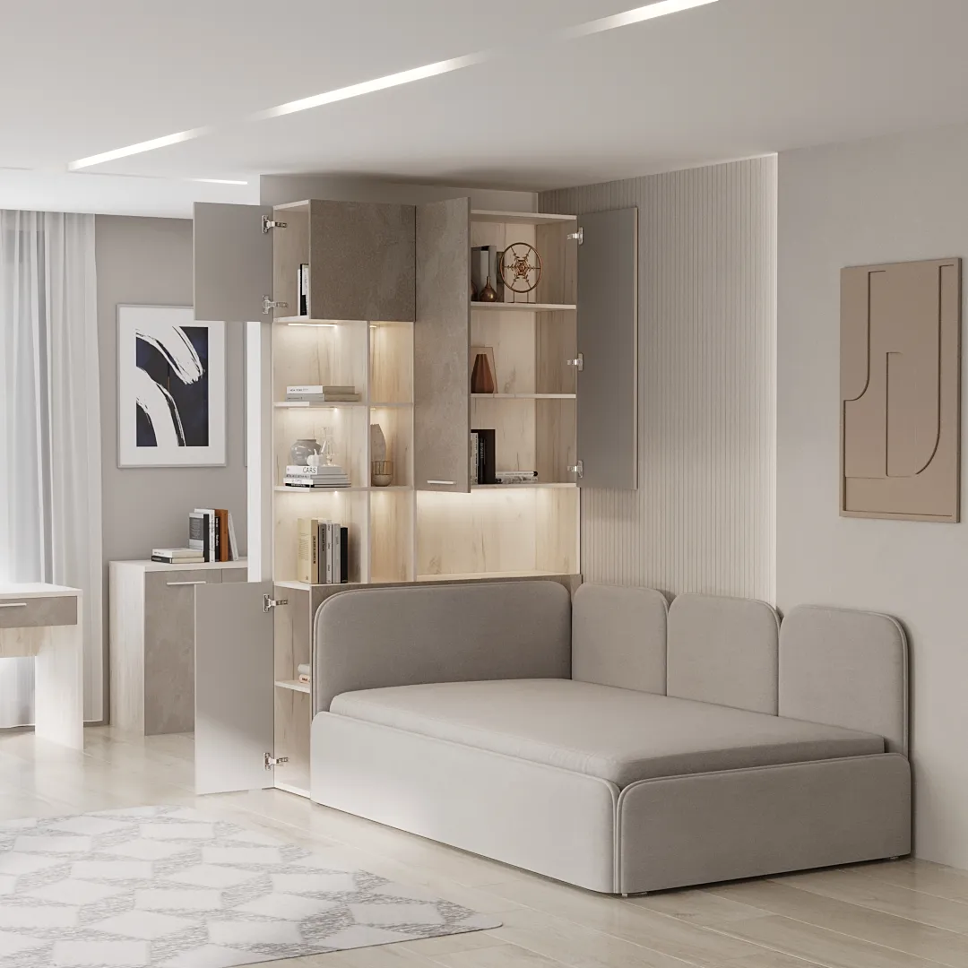 Шкаф с нишей с подсветкой LG212.3