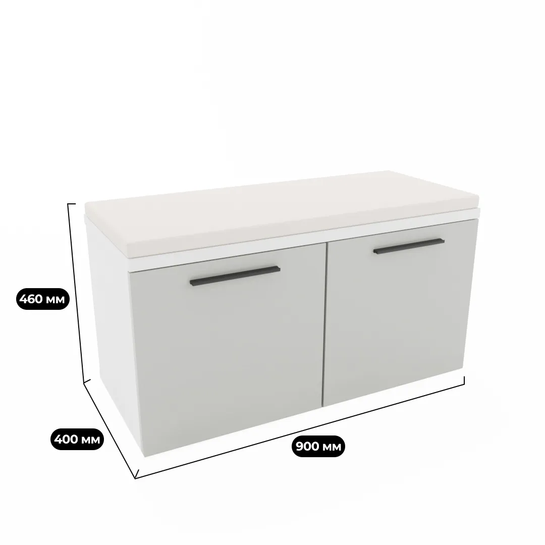 Тумба для обуви с мягким сиденьем L461