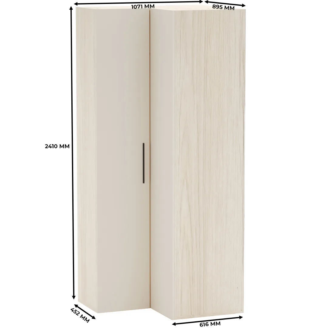 Шкаф угловой L207 L/R