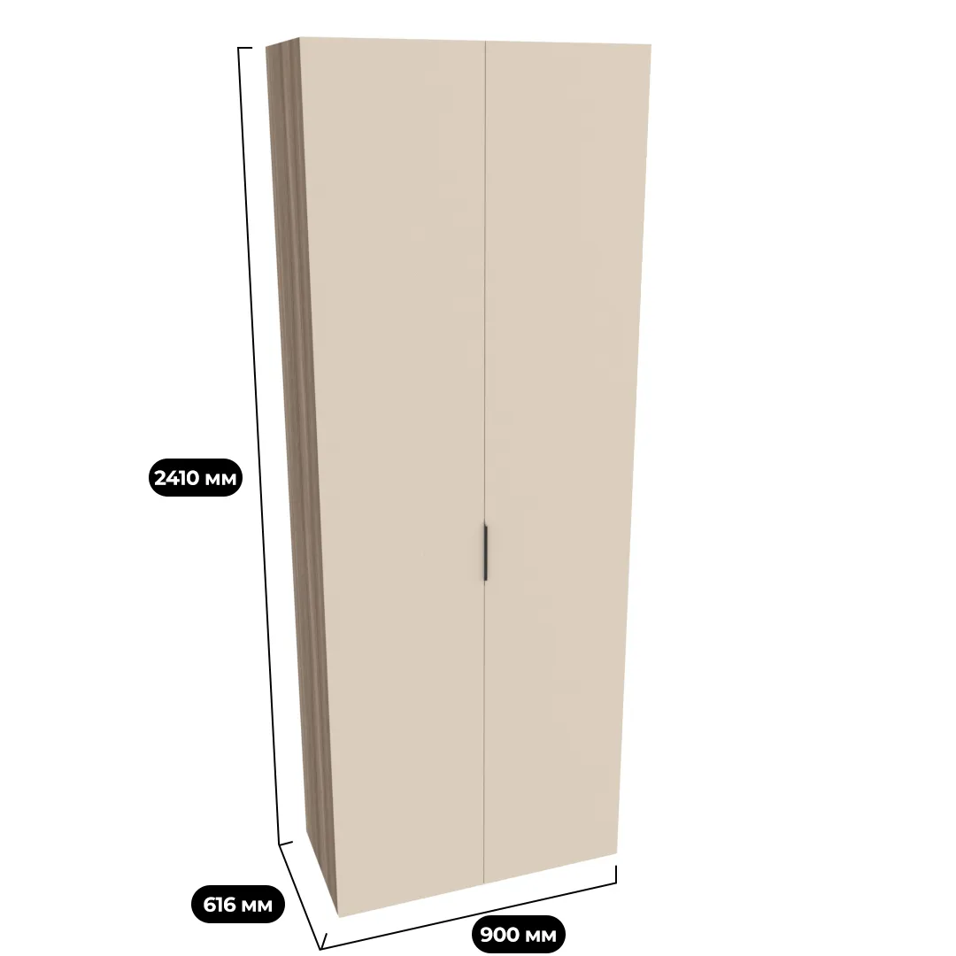 Шкаф двустворчатый L210.60-4
