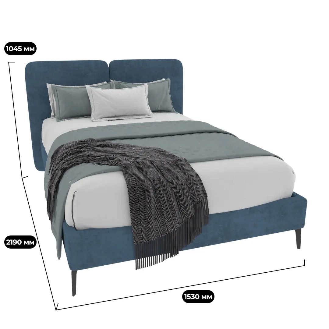 Кровать мягкая МОНТАНА, 120x200