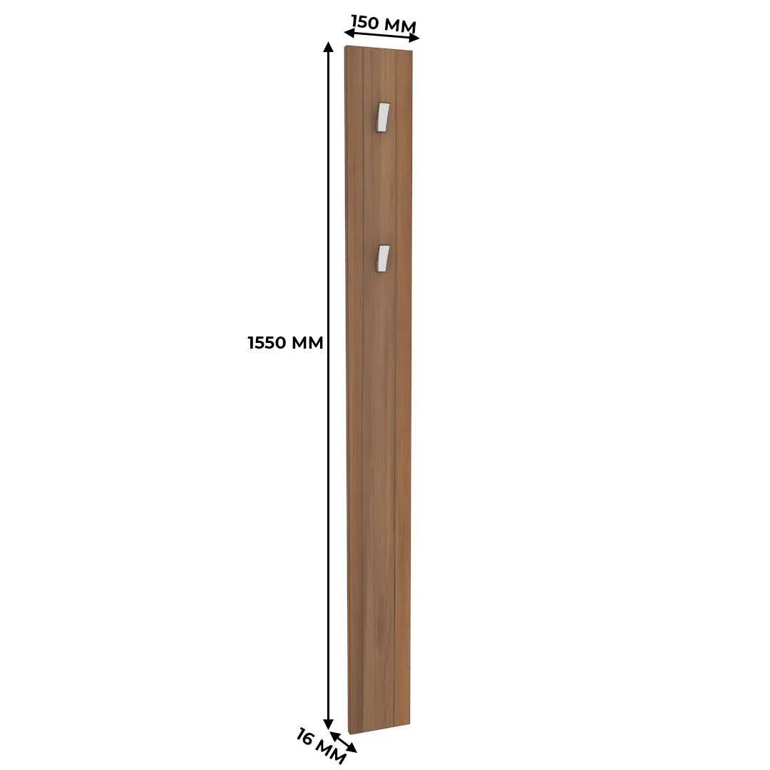 Панель узкая с крючками L100.1