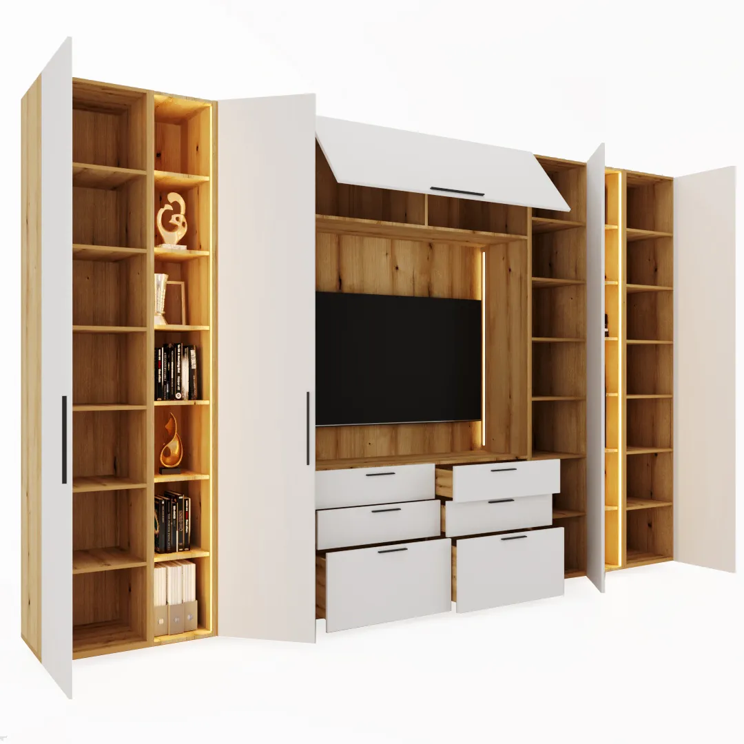 Шкафы для гостиной Lazio 15