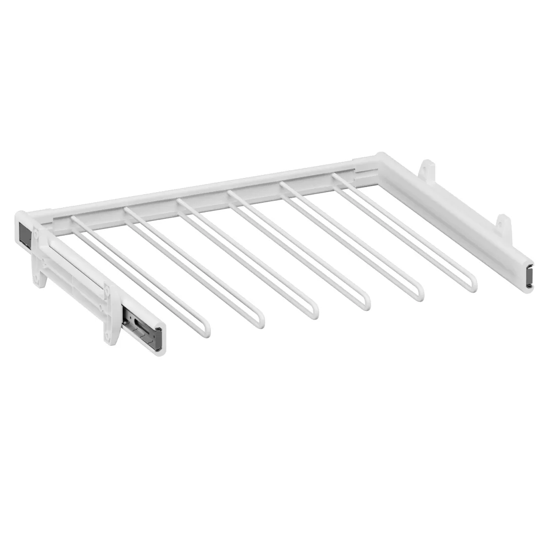 BELLE  Вешалка для брюк, 600 мм, цвет белый BE60TRWH
