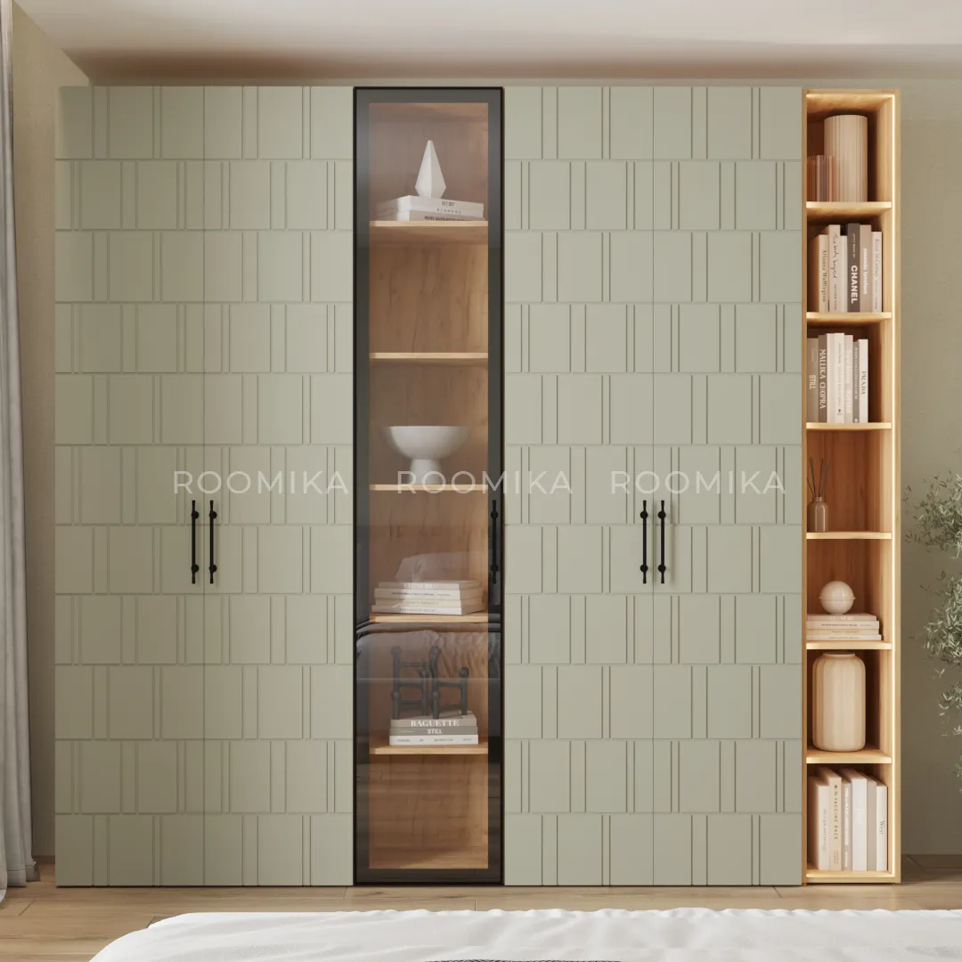 Cтеллаж открытый глубокий L233.44 с подсветкой