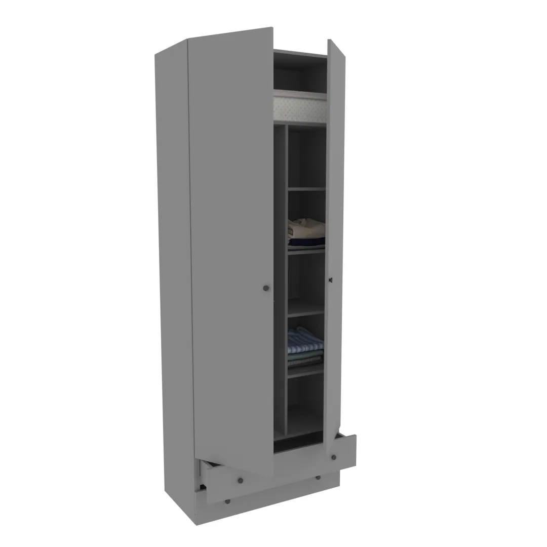 Шкаф двухдверный с ящиками L211.44