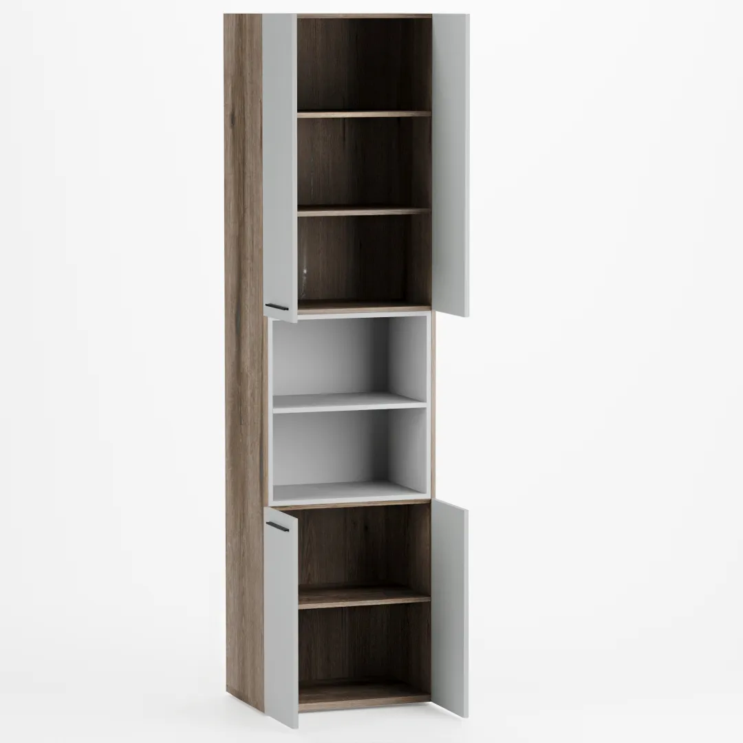 Шкаф книжный с нишей L228.44