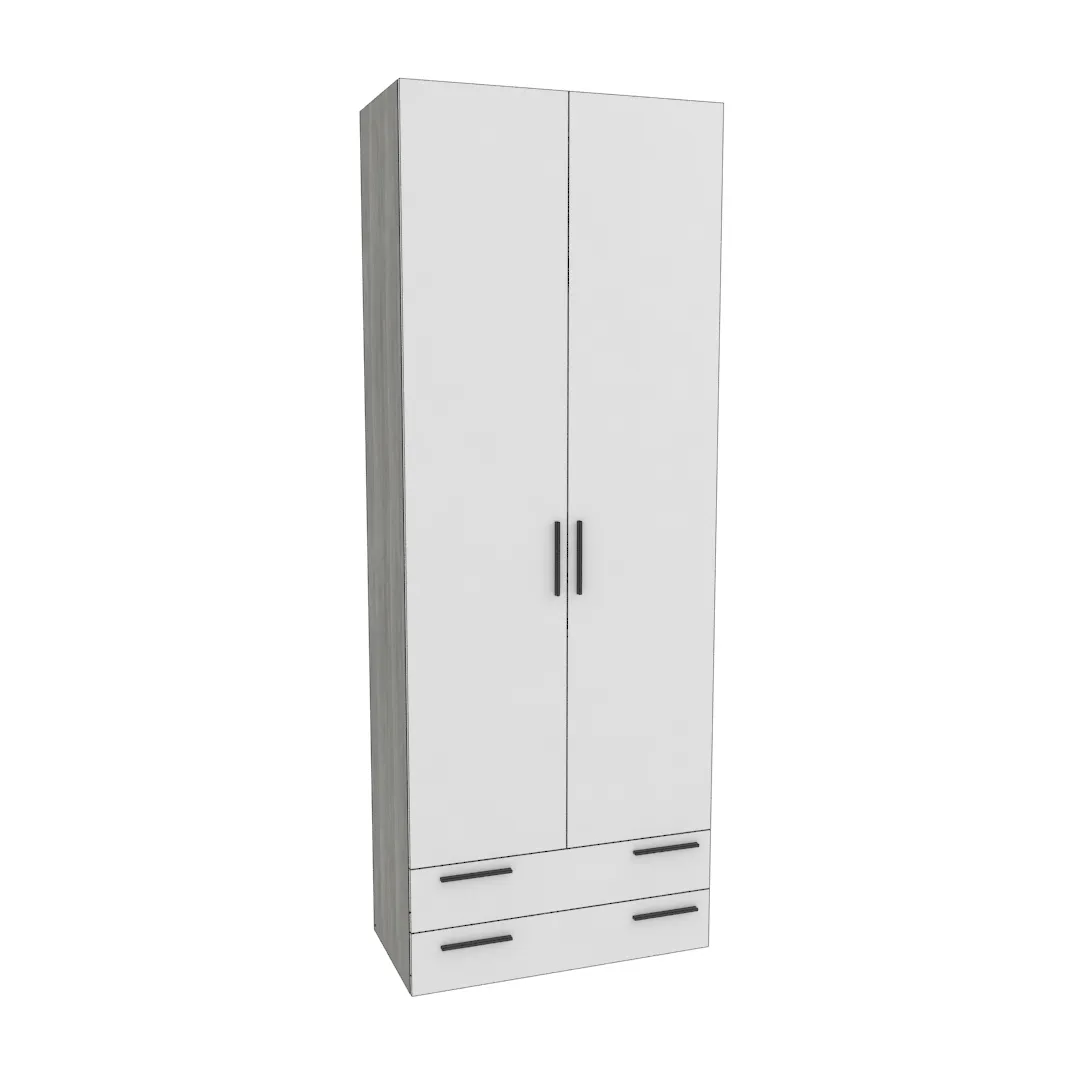Шкаф двустворчатый с ящиками LG-211.44 Шкаф двустворчатый с ящиками LG-211.44