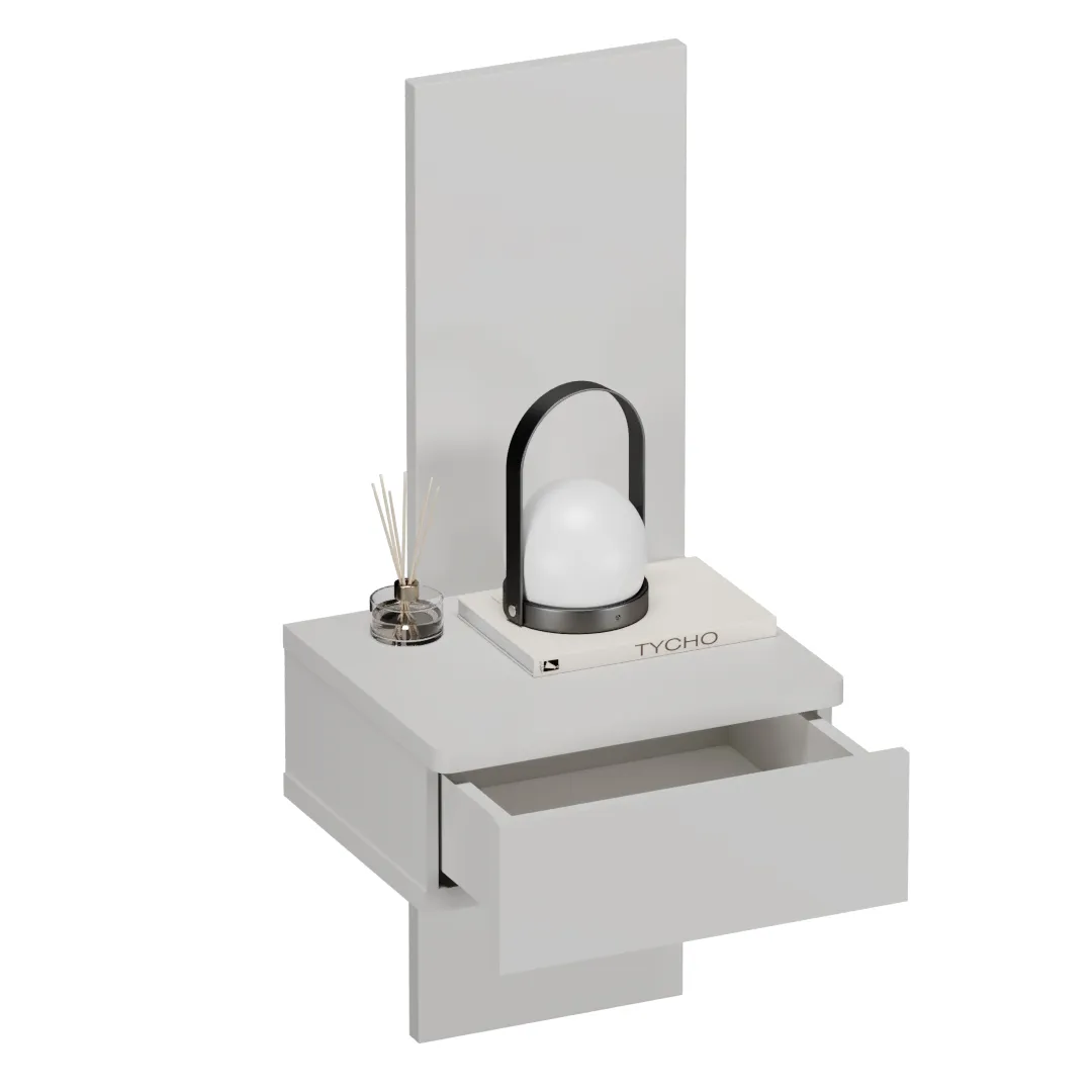 Тумба прикроватная с панелью 1 ящик C-702