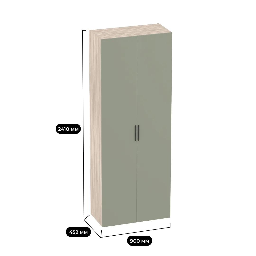 Шкаф двустворчатый LG-210.44-1
