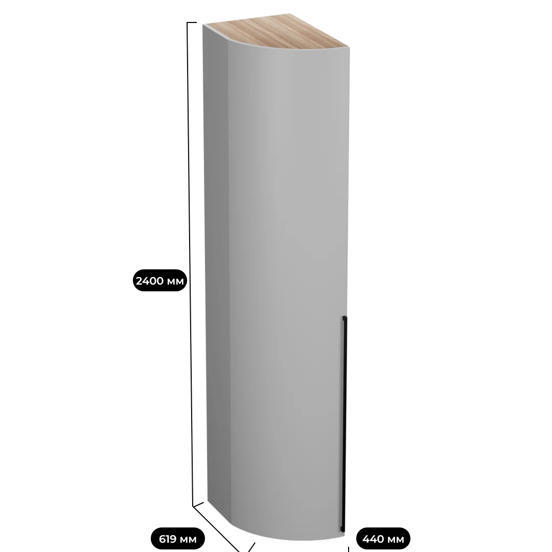 Шкаф завершающий F233.60 L/R