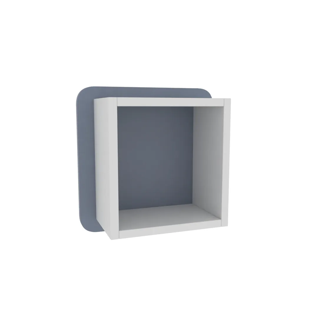 Полка навесная с панелью МДФ P100