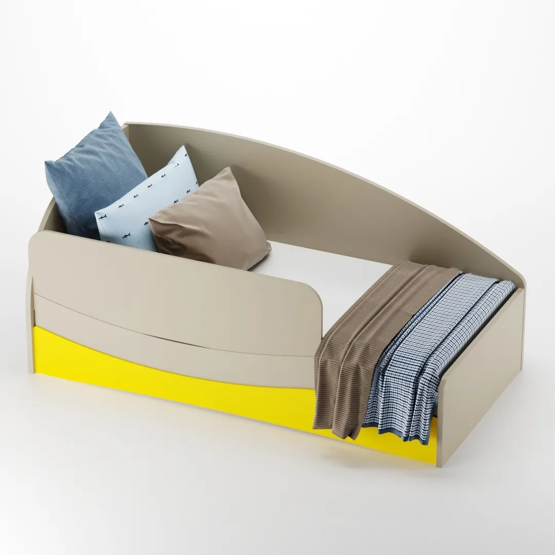 Кровать односпальная P901 с подъемным механизмом, 90x190 Кровать односпальная P901 с подъемным механизмом, 90x190