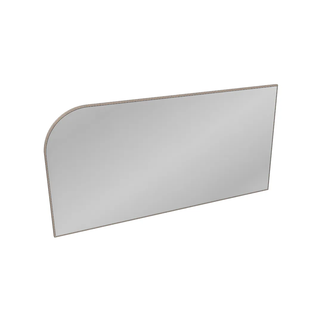 Зеркало радиусное P1200 Зеркало радиусное P1200