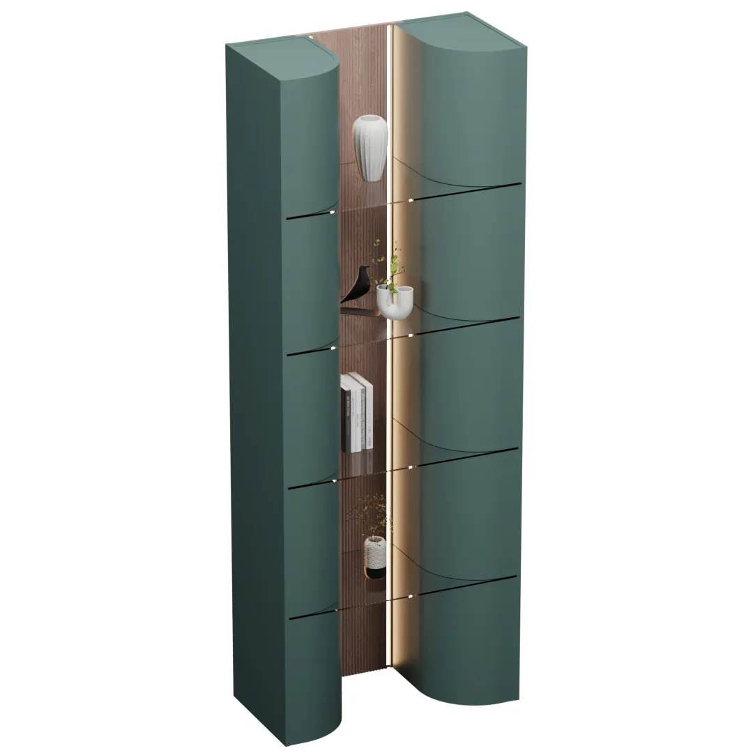 Стеллаж декоративный напольный с подсветкой FG300.450