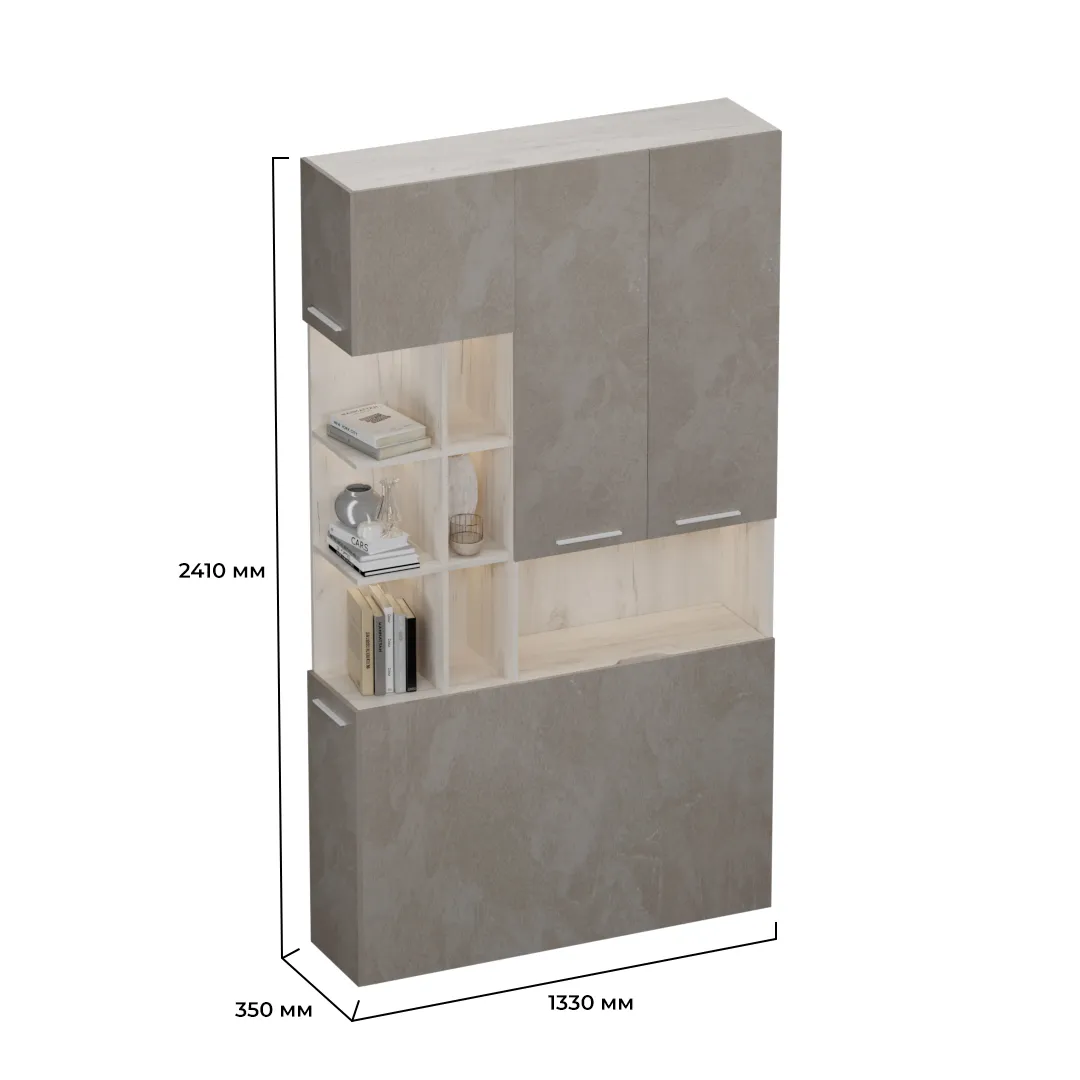 Шкаф с нишей с подсветкой LG212.3