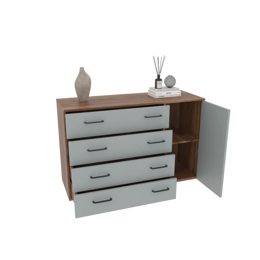 Комод с ящиками и дверью R706