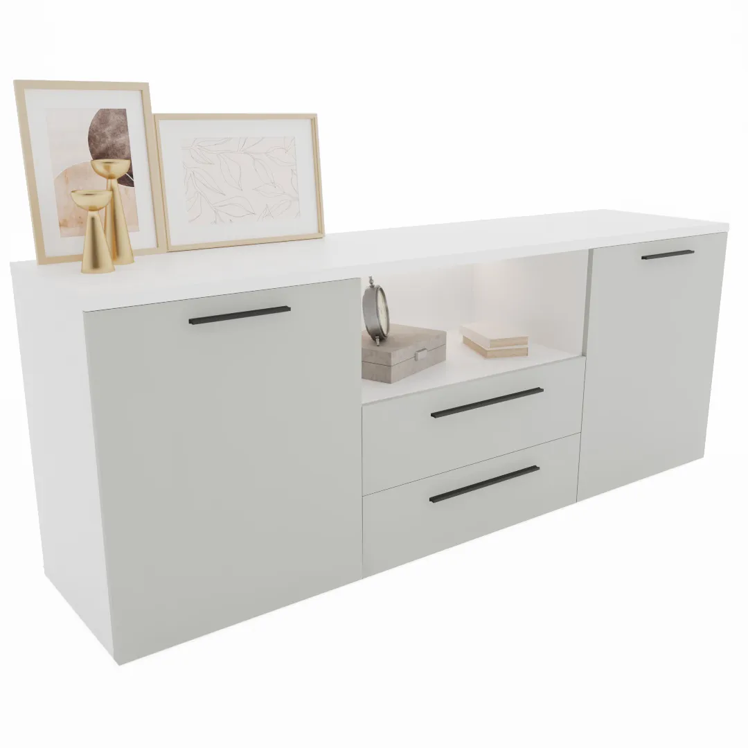 Тумба напольная с подсветкой L504