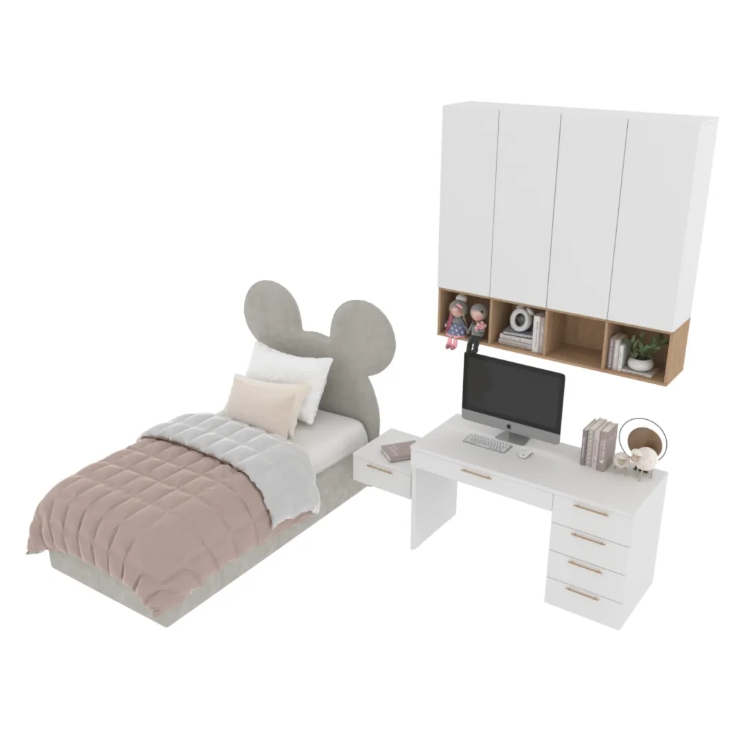 Рабочая зона для девочки Lazio 62