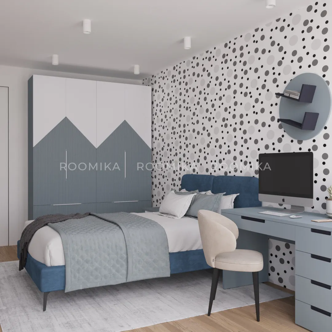 Лацио детская фрезерованные фасады в эмали 76