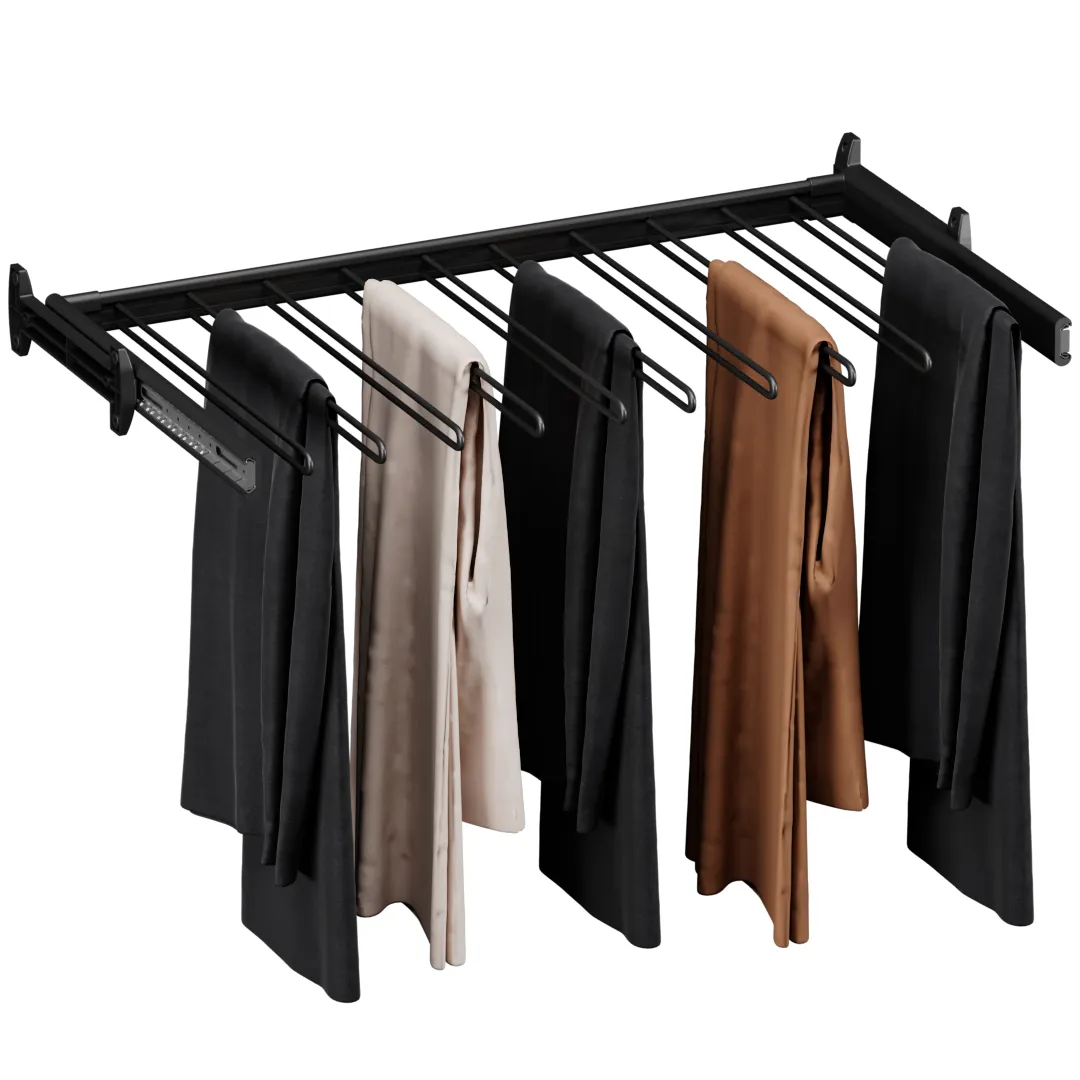 BELLE  Вешалка для брюк, 900 мм, цвет графит, BE90TRGR