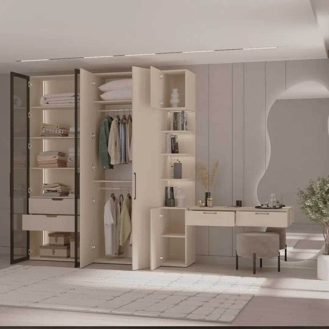 Шкафная группа для спальни Лацио 22