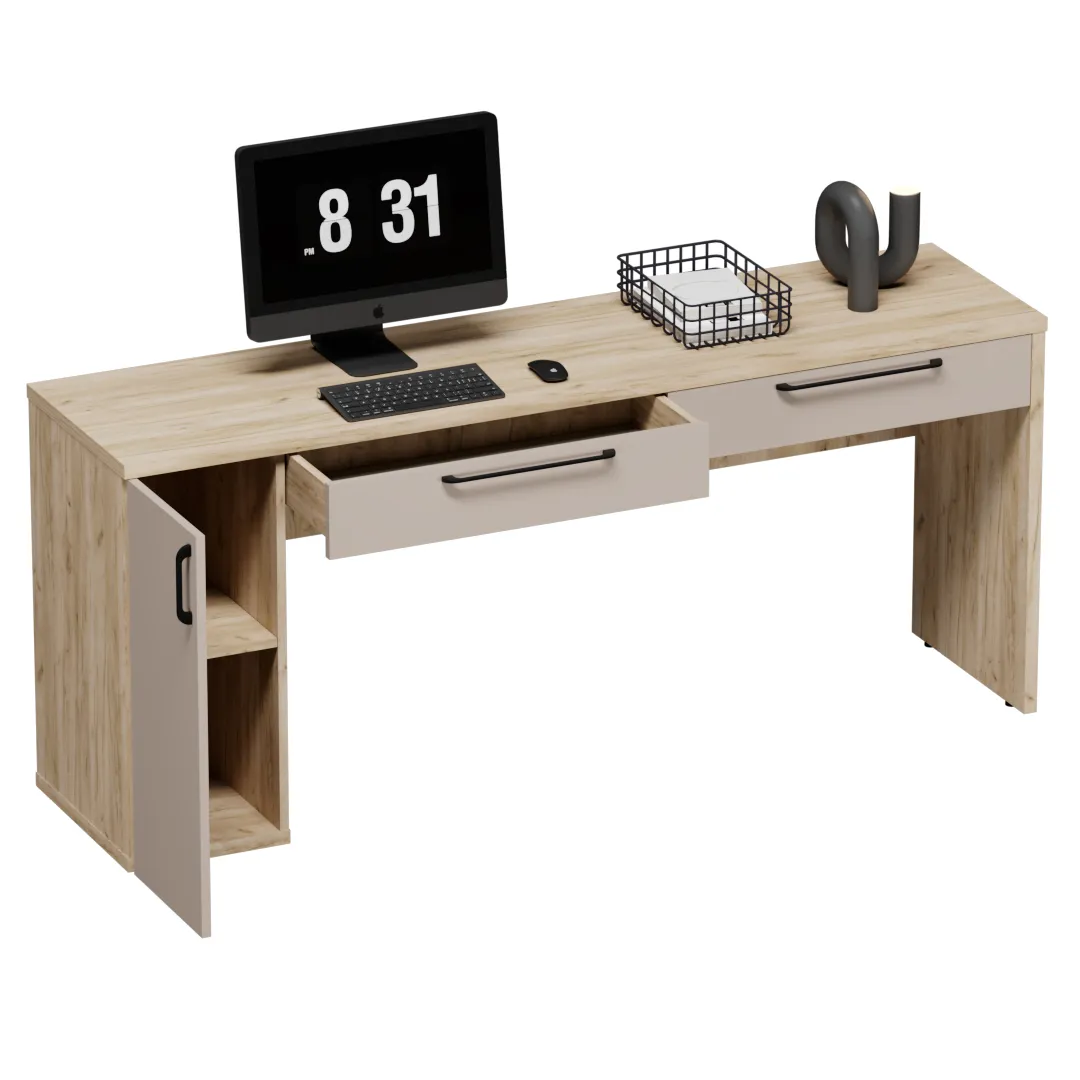 Cтол письменный с тумбой L717 L/R нестандарт