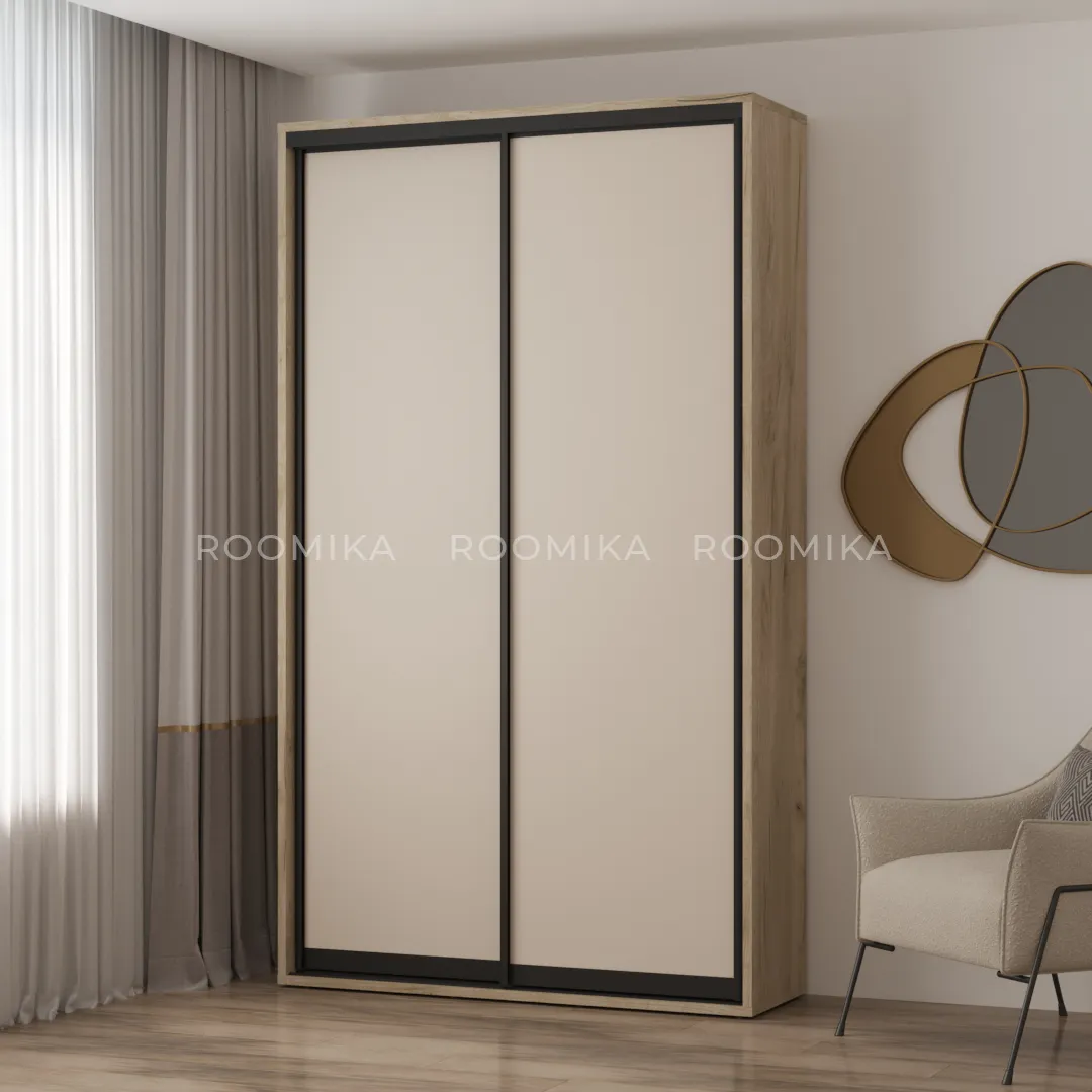 Шкаф-купе ХG140.45-1, профиль INTEGRO, фасад МДФ