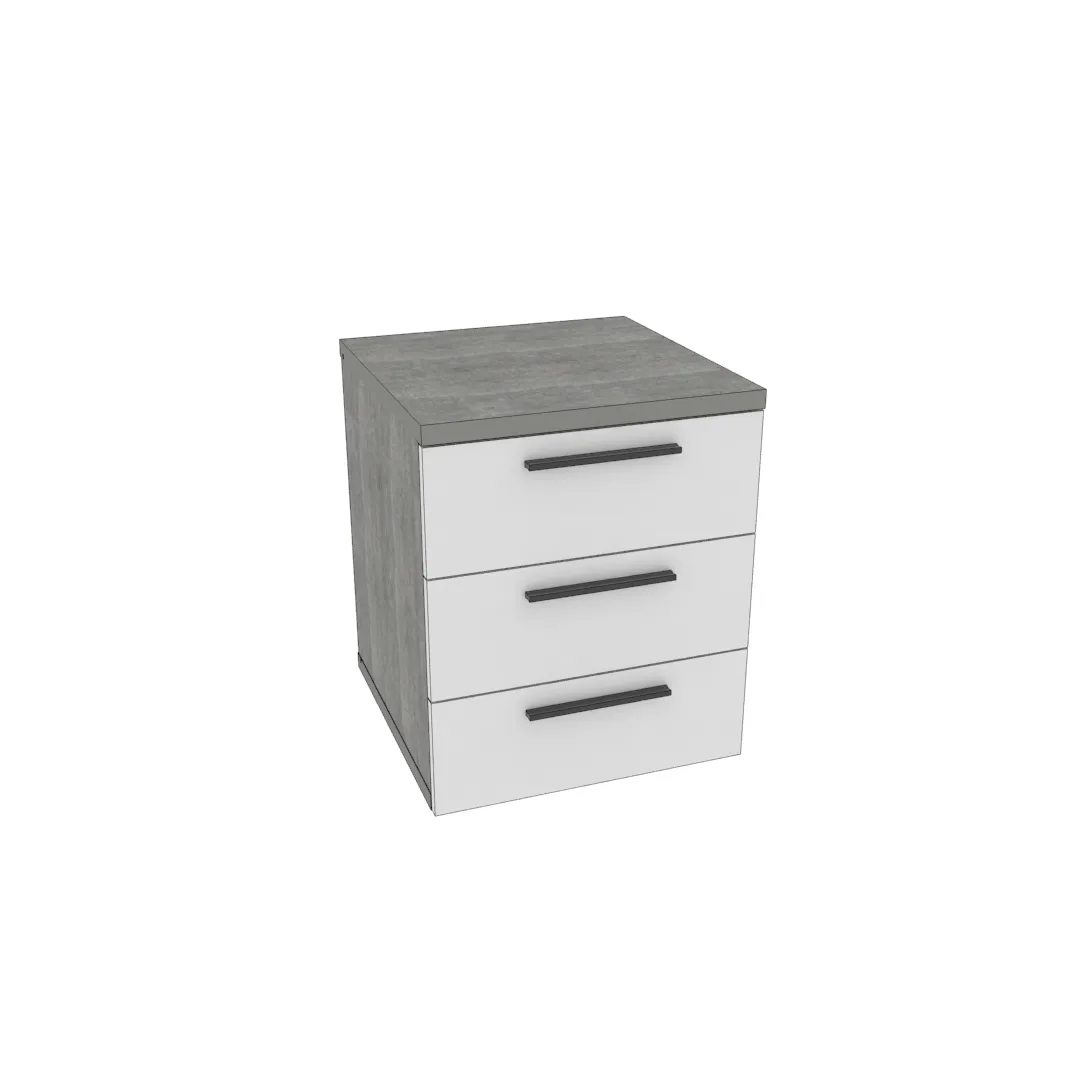 Тумба прикроватная 3 ящика LG-703 Тумба прикроватная 3 ящика LG-703