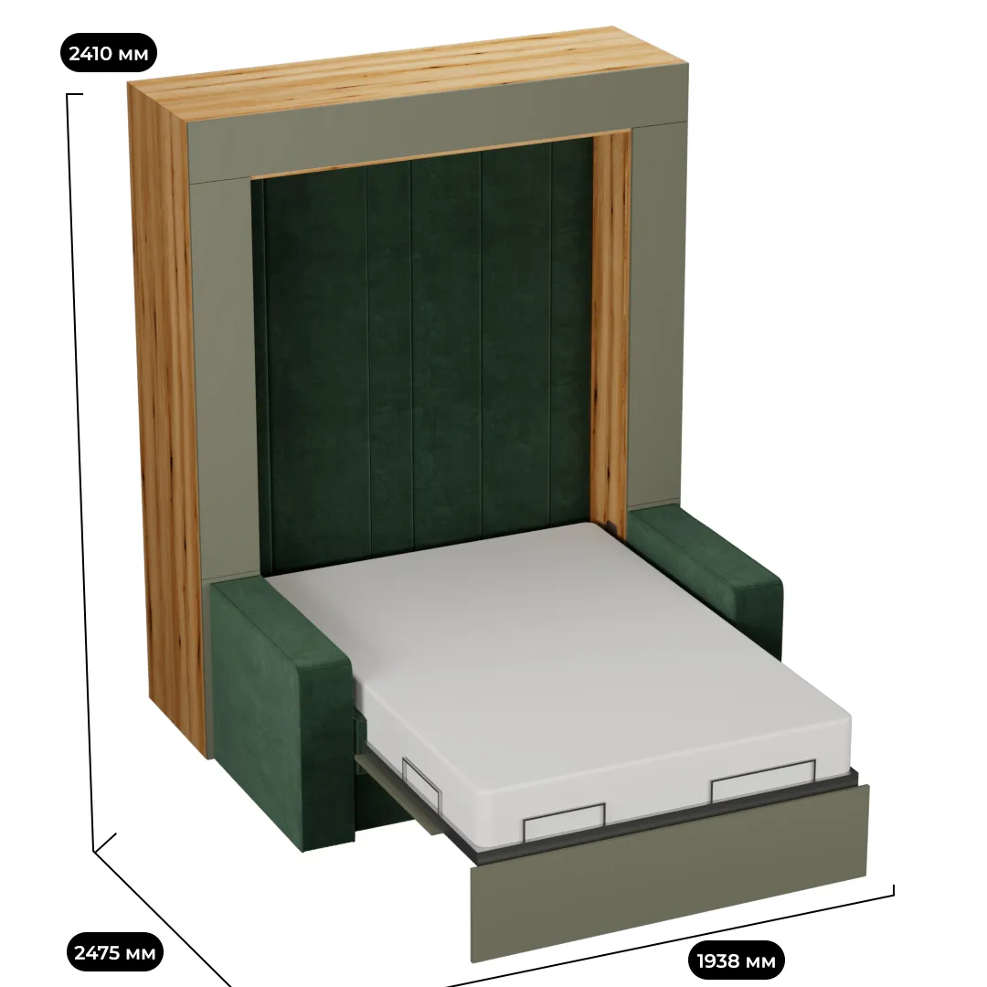 Шкаф-кровать трансформер L950-60.140, 140x200