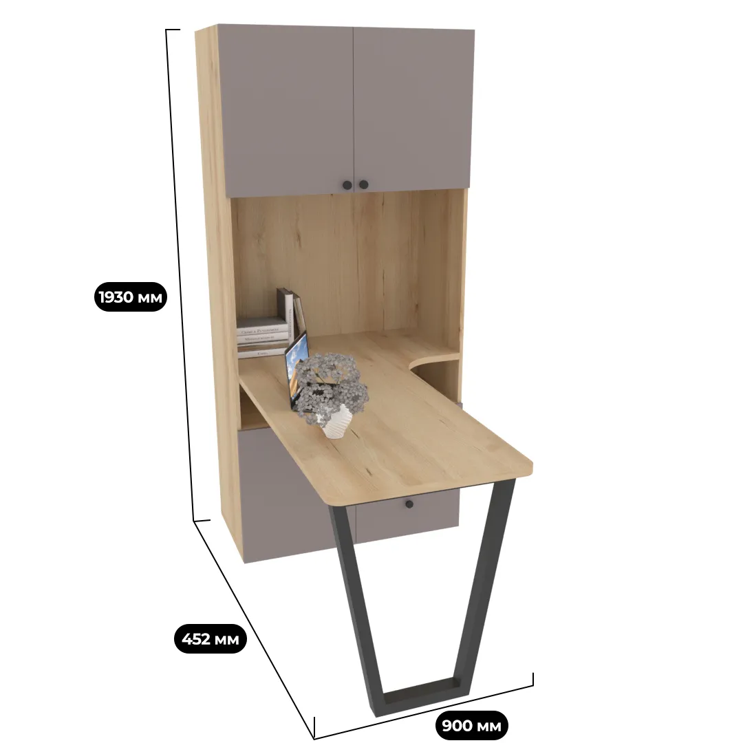 Cтол-стеллаж L402 L/R
