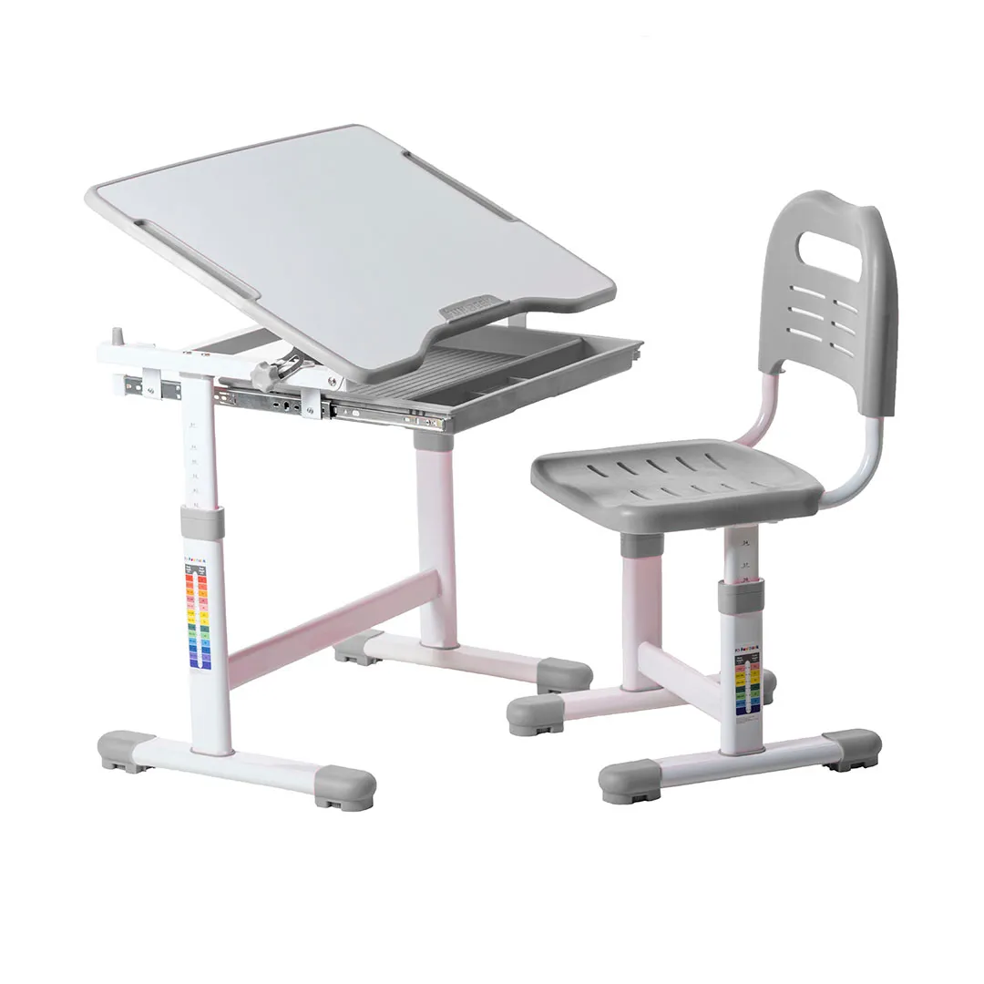 Комплект парта + стул трансформеры Sole Grey FUNDESK