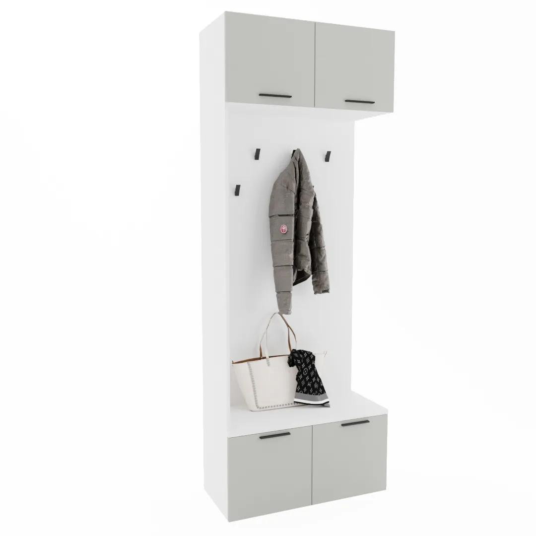 Ниша с крючками с подсветкой L420 L/R Ниша с крючками с подсветкой L420 L/R