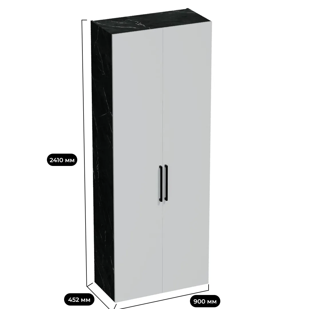 Шкаф двустворчатый L210.44-4