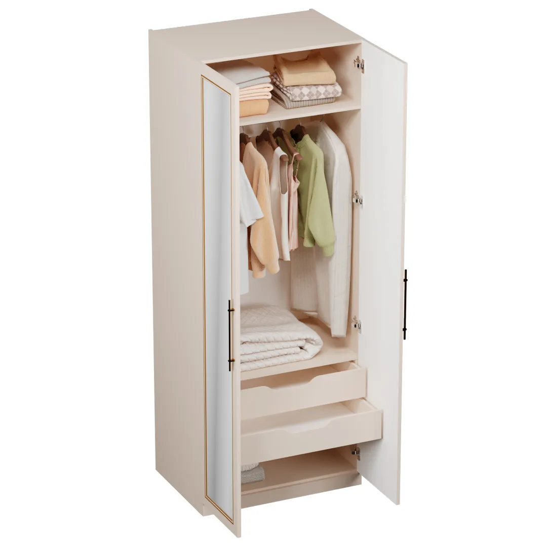 Шкаф двухдверный с зеркалом А210.60-3Z