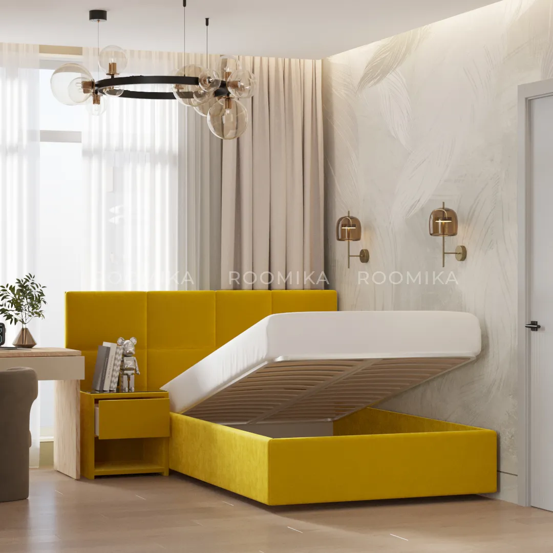 Кровать мягкая ВЕРСАЛ с подъемным механизмом, 120x200