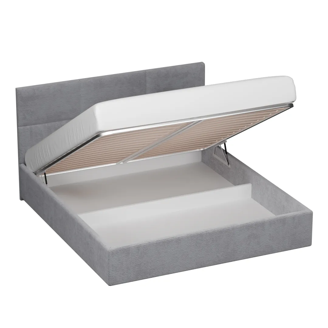 Кровать двуспальная мягкая ВЕРСАЛ с подъемным механизмом, 140x200