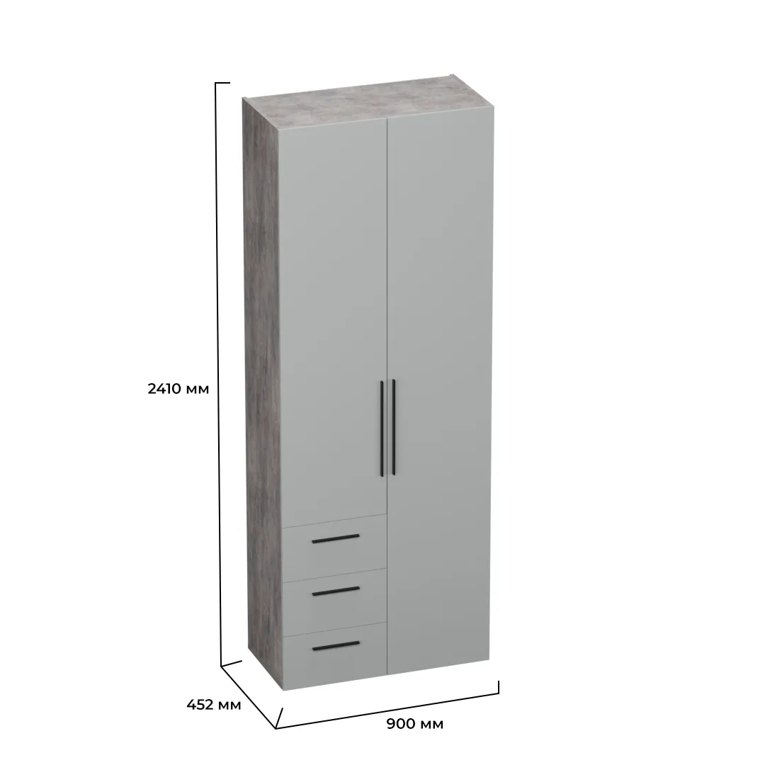 Шкаф комбинированный L215 L/R