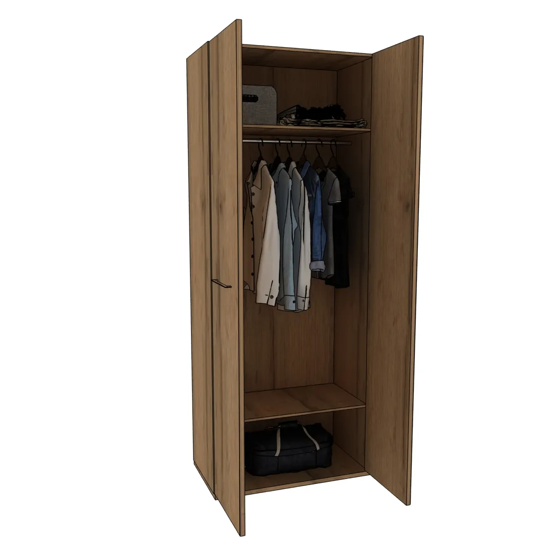 Шкаф двустворчатый C-210.45