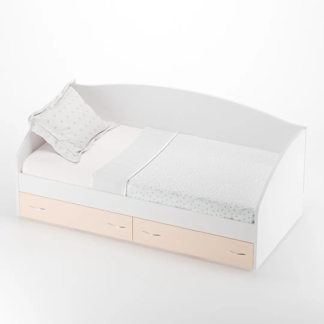 Кровать односпальная с ящиками P902N, 90x190 Кровать односпальная с ящиками P902N, 90x190