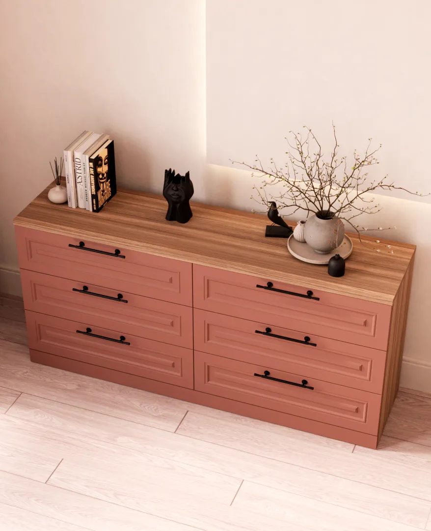 Комод с ящиками узкий A706.40