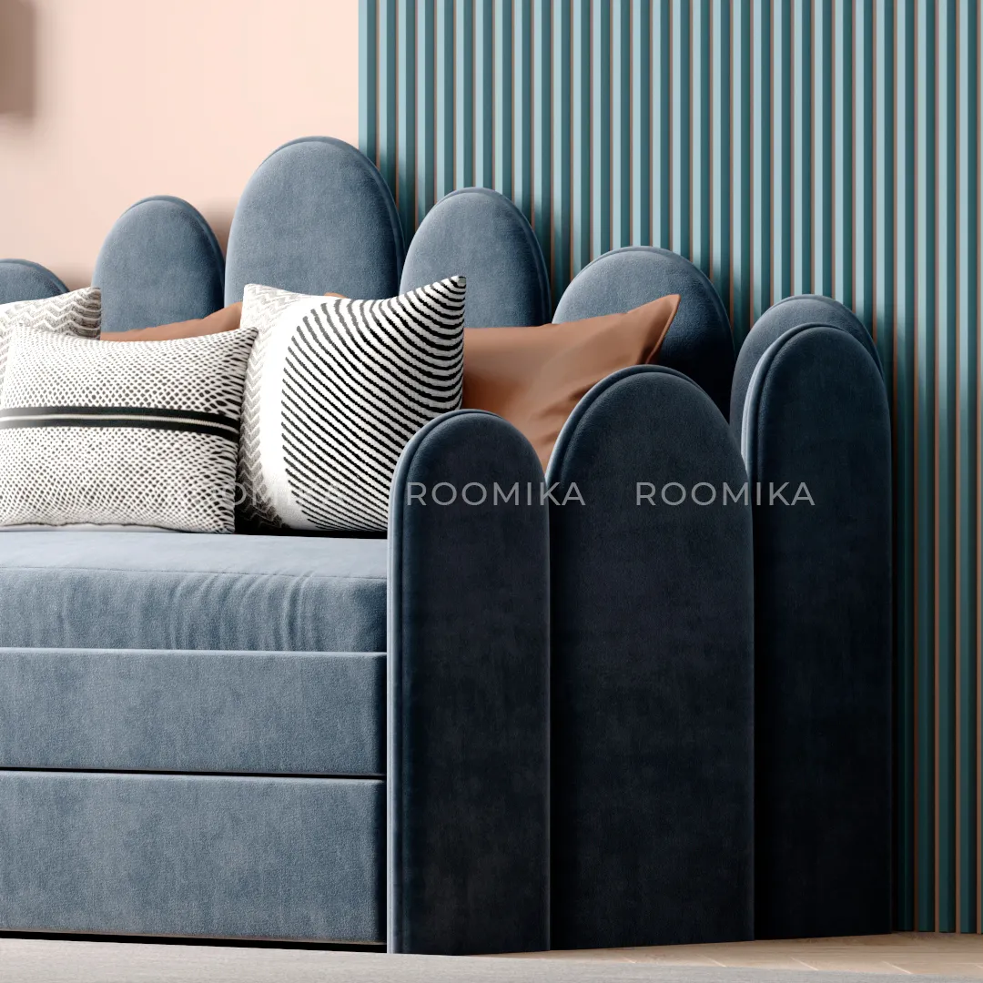 Мягкая кровать-диван ШЕЛЛ, 90x190