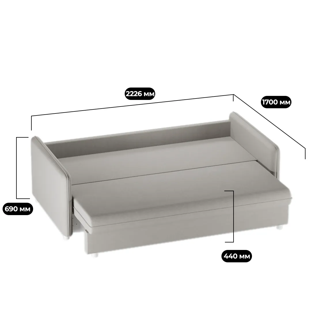 Диван раскладной КАМЕРОН3