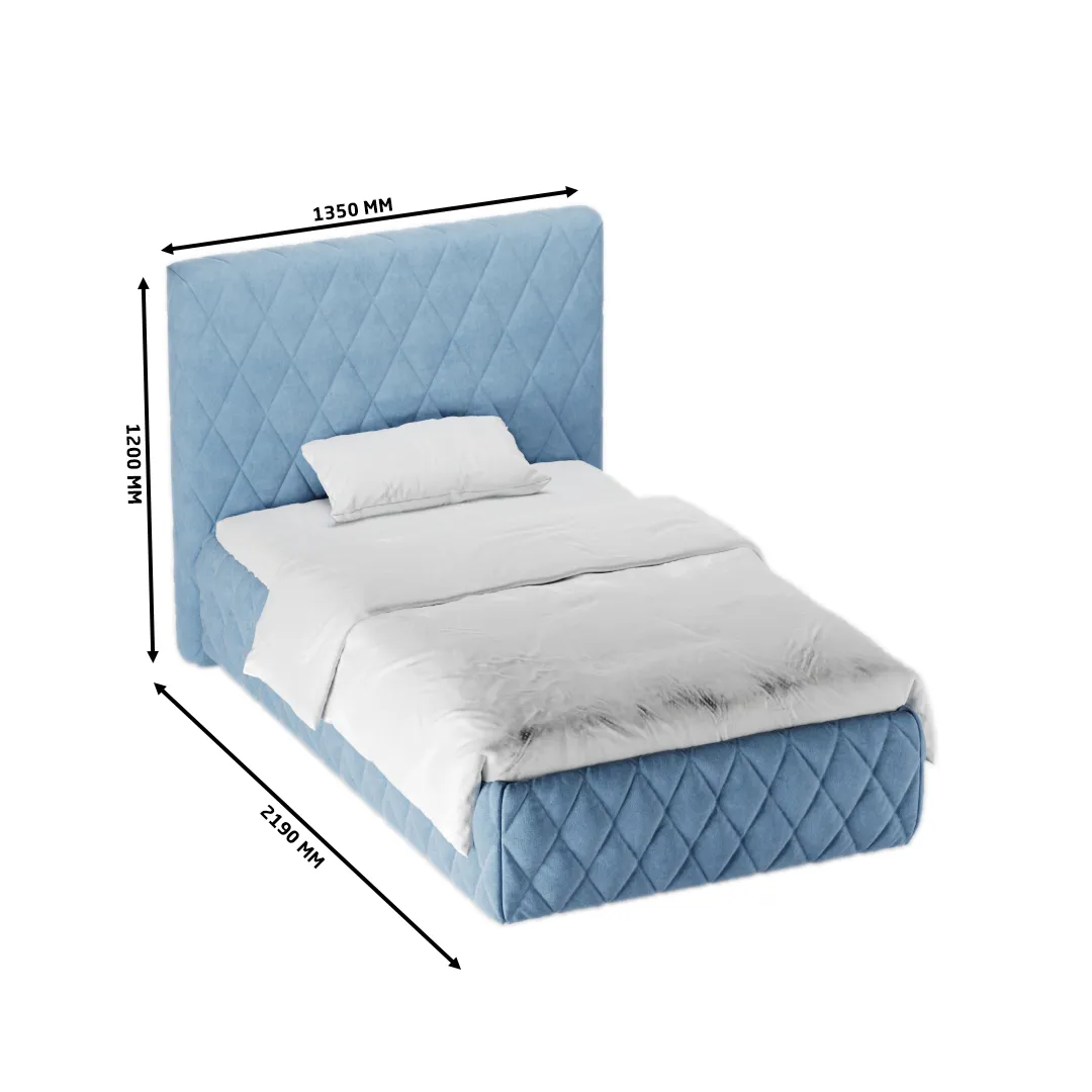 Кровать мягкая СИЕНА SI120  с подъемным механизмом, 120x200