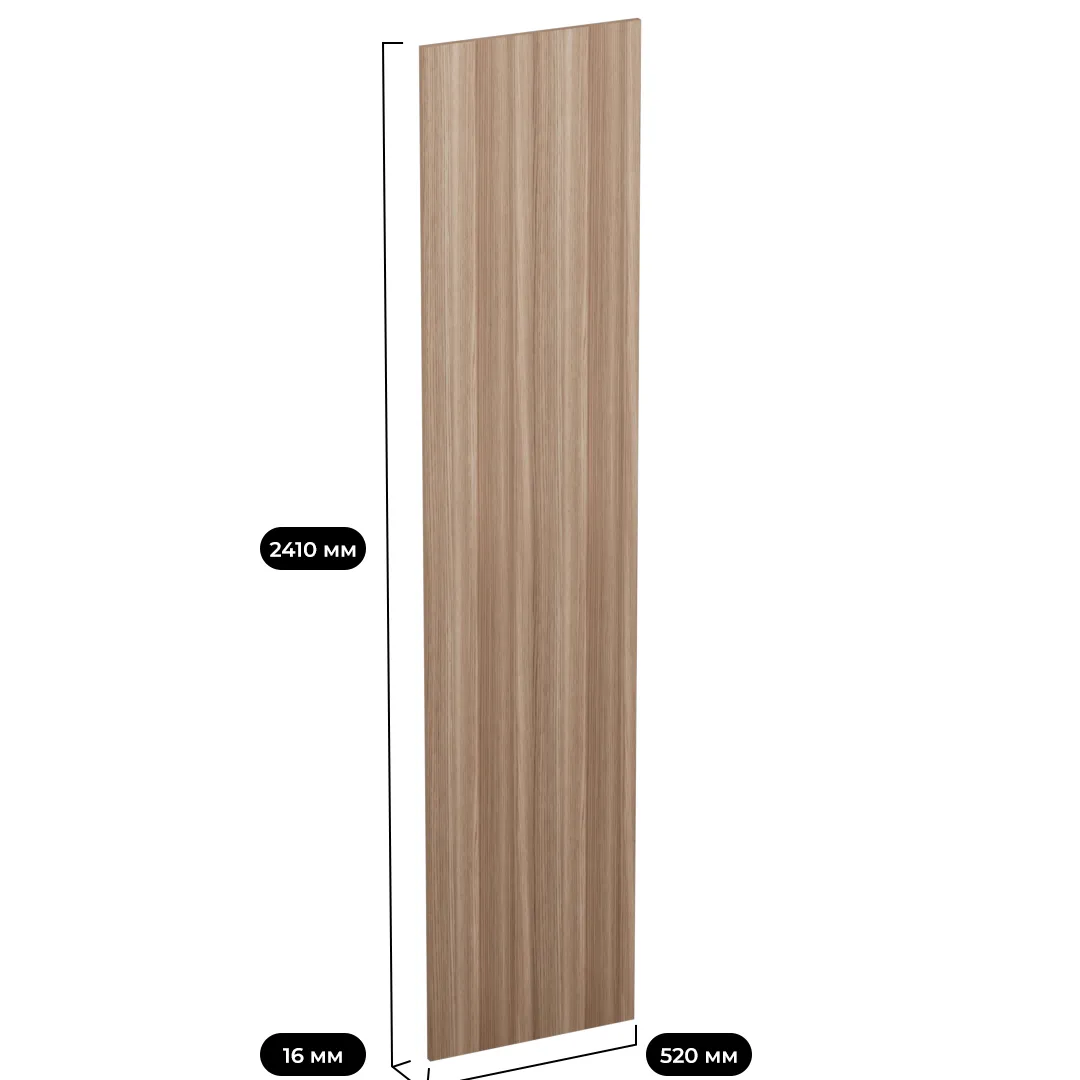 Стеновая панель из ЛДСП с навесом L130.520